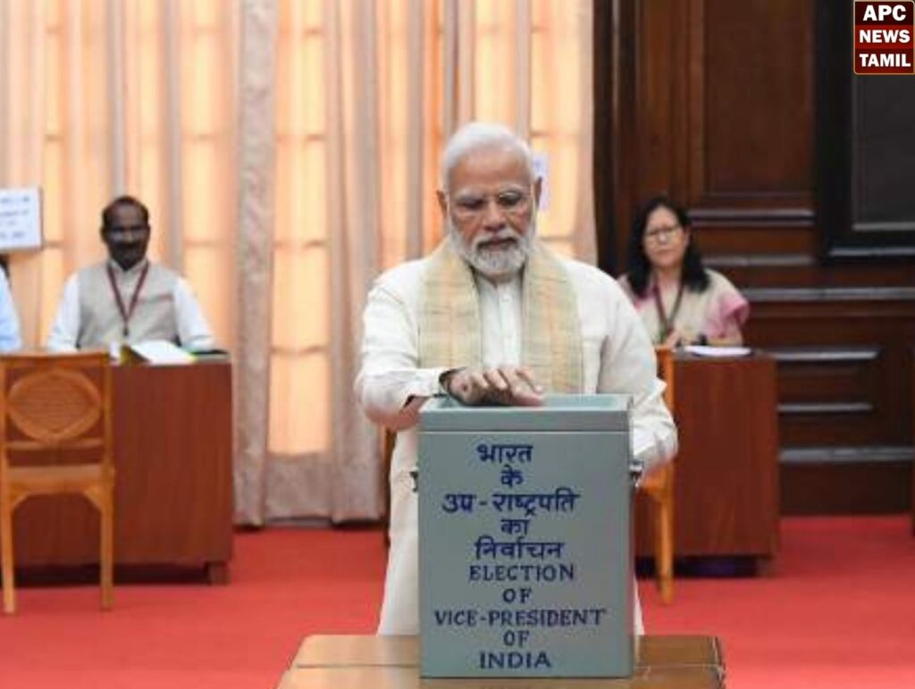 15வது துணை ஜனாதிபதி தேர்தல் இன்று – வாக்குப்பதிவு தொடக்கம்
