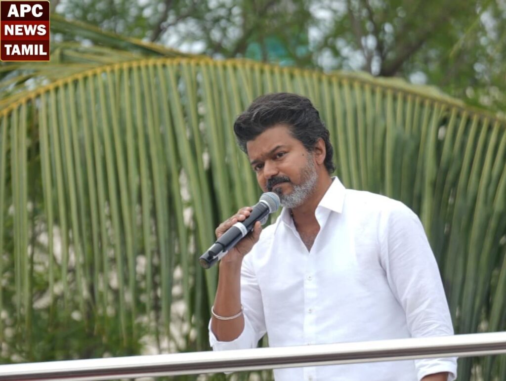 இந்தப் போர் முழக்கம் உங்களை தூங்க விடாது… துரத்திக் கொண்டே வரும் – நாகையில் விஜய் ஆவேசம்