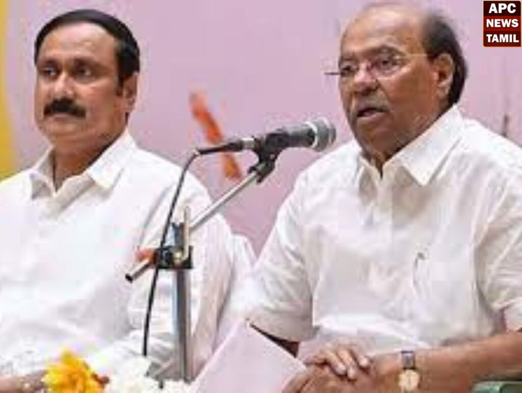 அதிரடி நடவடிக்கை – பாமக செயல் தலைவர் பதவியிலிருந்து அன்புமணி நீக்கம்