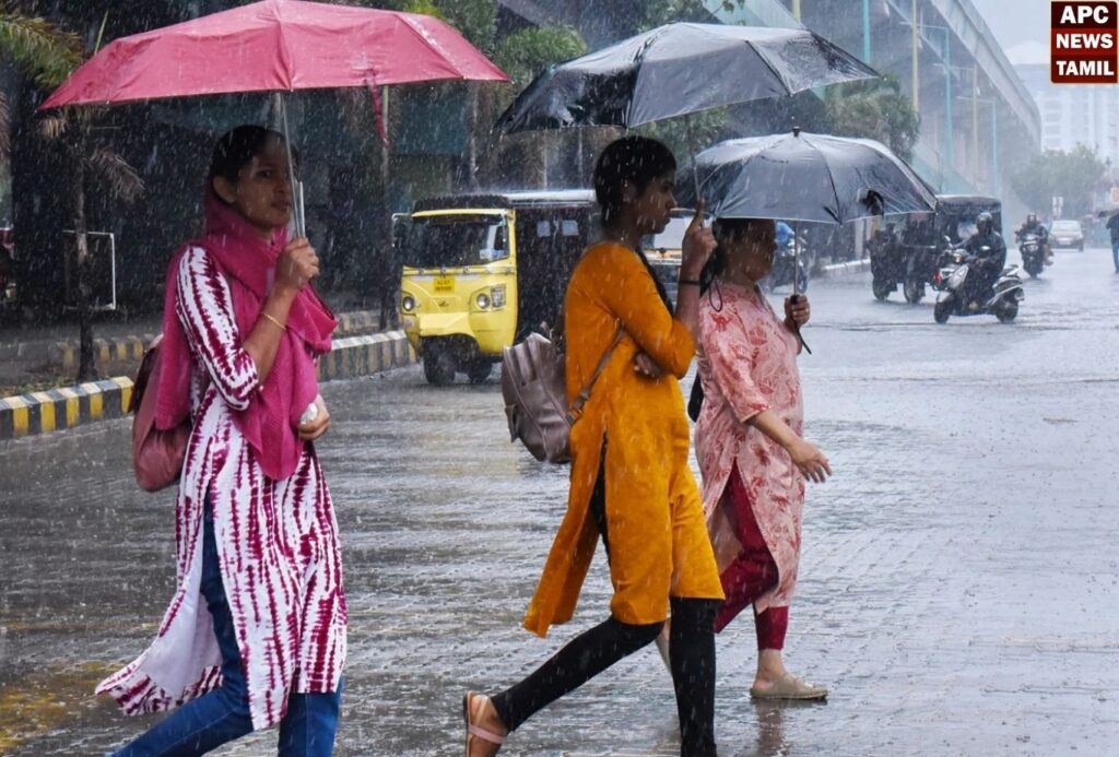 தமிழ்நாட்டில் இன்று முதல் ஏழு நாட்களுக்கு மழைக்கு வாய்ப்பு…