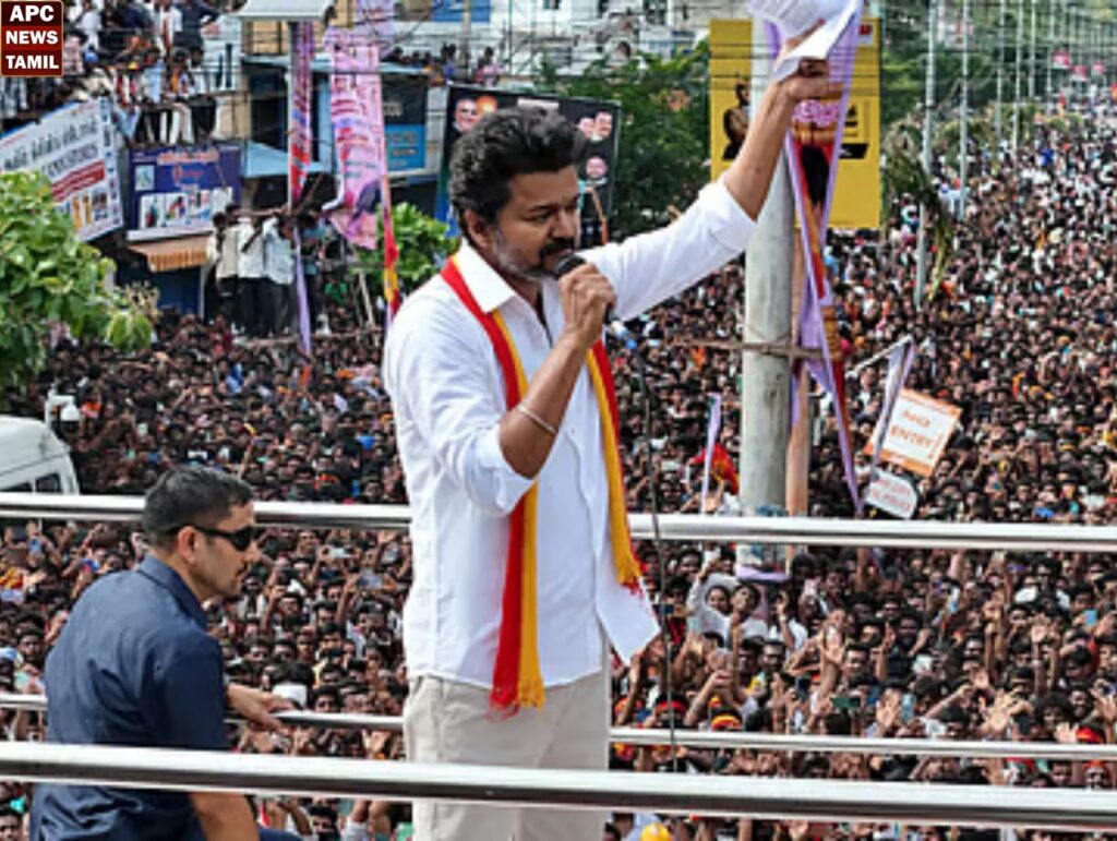 வெறும் 15 நிமிடம் மட்டுமே பேசிய விஜய்!! தொண்டர்கள் ஏமாற்றம்.....