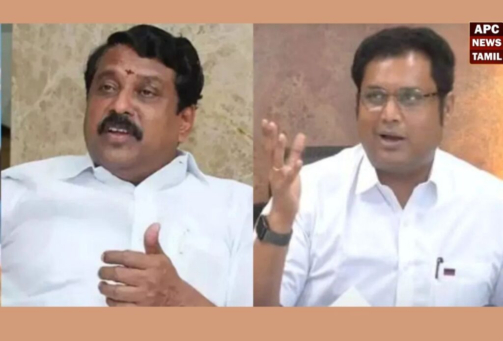 பாஜக தலைவர் நயினார் நாகேந்திரனுக்கு அமைச்சர் டி.ஆர்.பி. ராஜா பதிலடி