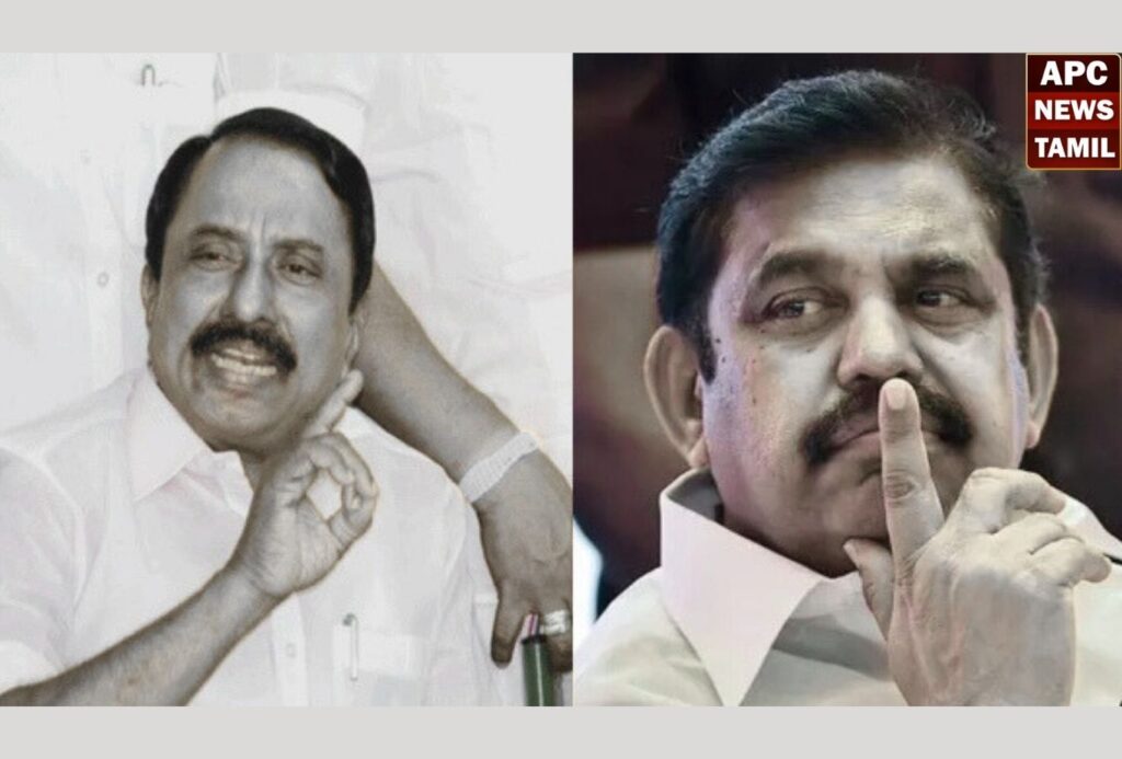 எடப்பாடிக்கு புதிய நெருக்கடி…அதிமுகவில் மீண்டும் வெடித்த உட்கட்சி பூசல்…