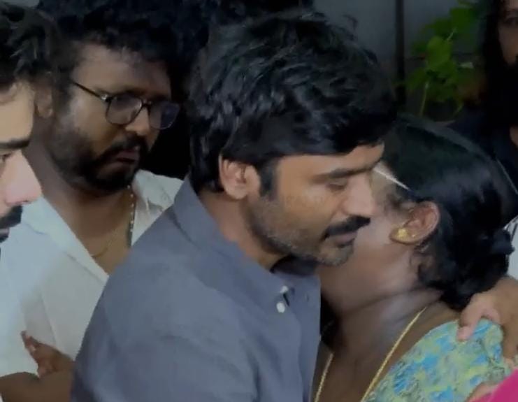 ரோபோ சங்கரின் மகளுக்கு ஆறுதல் கூறிய தனுஷ்!