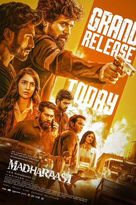 மாஸ் காட்டினாரா சிவகார்த்திகேயன்?.... 'மதராஸி' பட திரை விமர்சனம்!