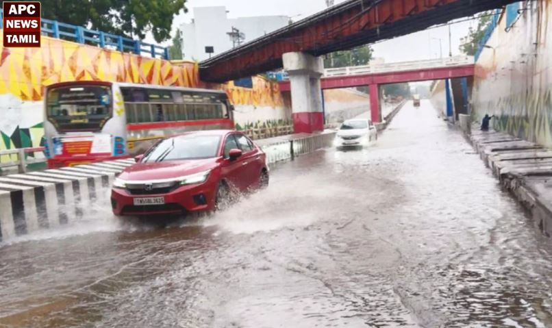 தொடர் கனமழையிலும் போக்குவரத்து சீராக உள்ள சென்னை…