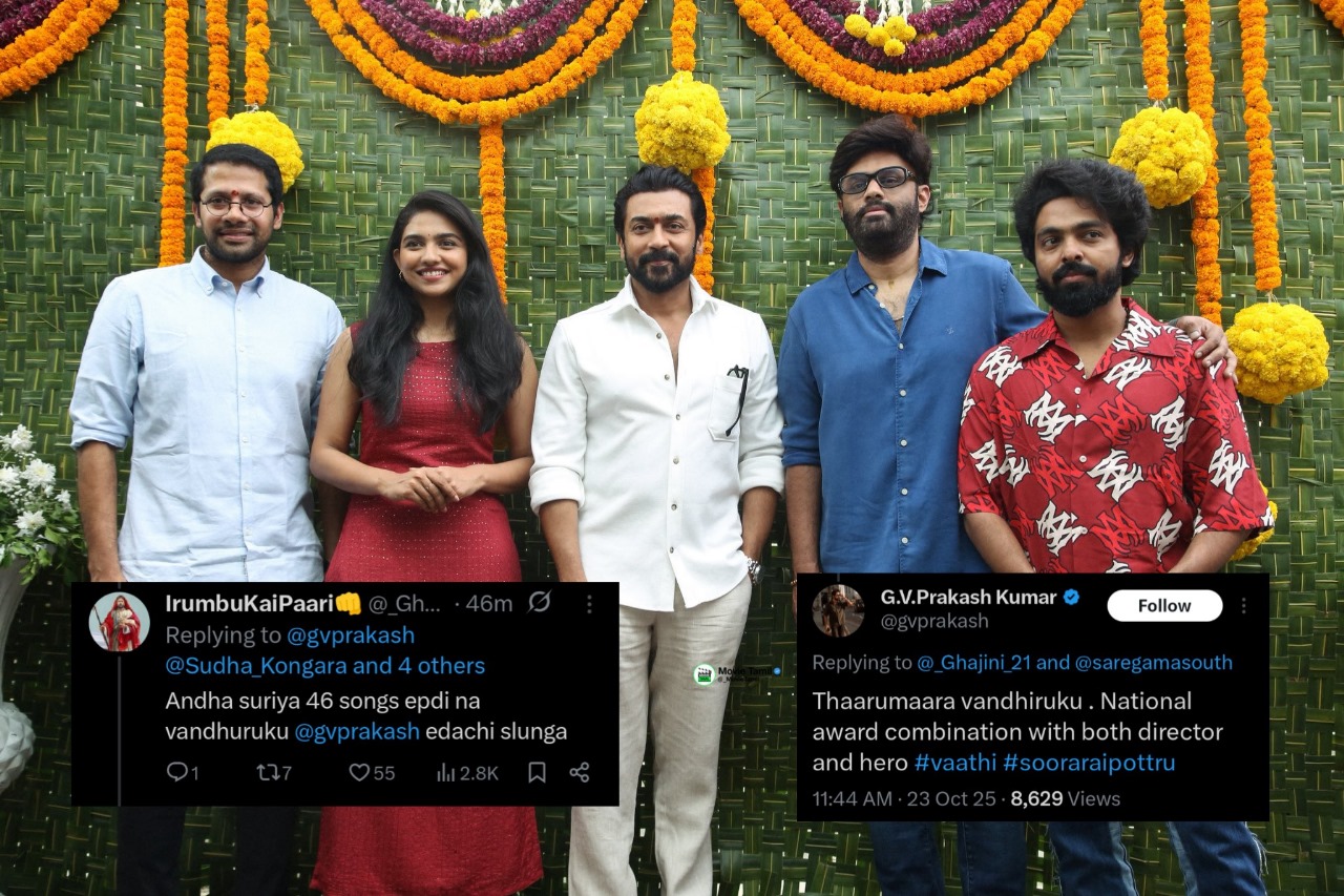 தாறுமாறா வந்திருக்கு.... 'சூர்யா 46' குறித்து ஜி.வி. பிரகாஷ் கொடுத்த அப்டேட்!