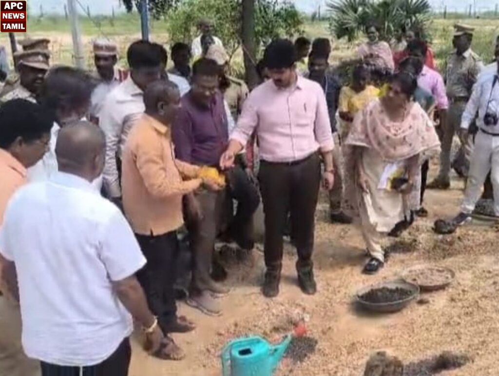 திருவள்ளூரில் பனை விதைகளை விதைக்கும் பணி தீவிரம்…