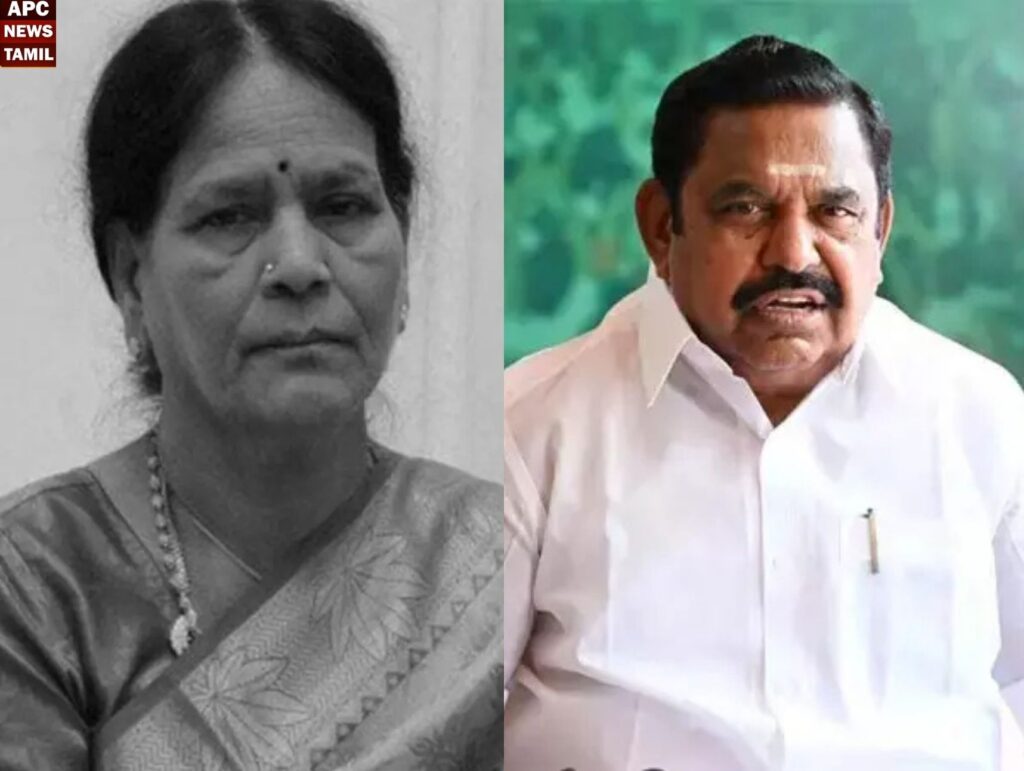பிரேமலதா விஜயகாந்த் தாயாா் காலமானாா்…தலைவர்கள் இரங்கல்….
