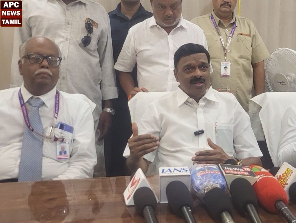 கரூர் சம்பவம் விபத்து மட்டுமே…சிபிஐ விசாரணை தேவையில்லை - புதிய நீதி கட்சி தலைவர் ஏ சி சண்முகம் பேட்டி