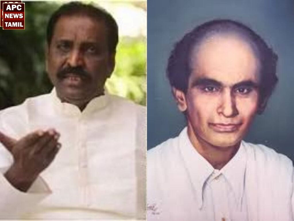 ஜி.டி நாயுடு…ஜாதி அடையாளம் அல்ல, விஞ்ஞானத்திற்கும், ஆற்றலுக்கும் அடையாளம் -  கவிப்பேரரசு வைரமுத்து