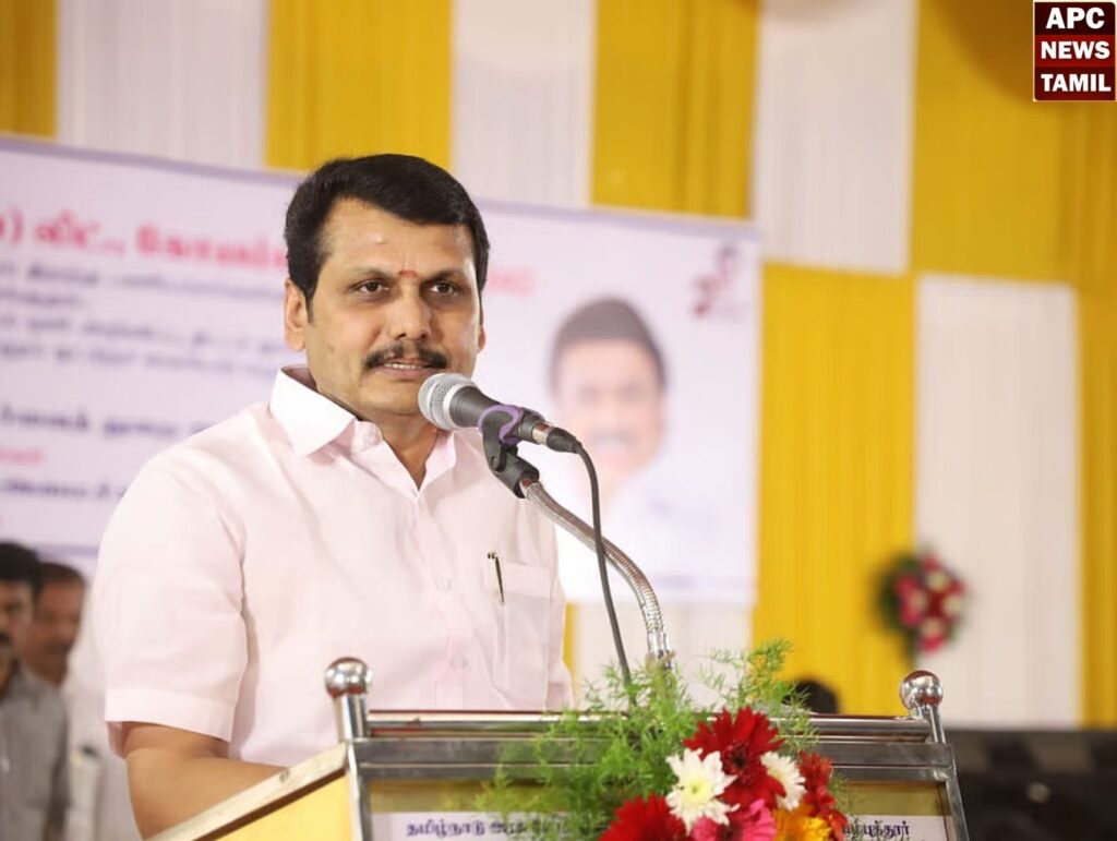 பீகார் போன்ற சூழல் தமிழ்நாட்டில் வரக்கூடாது - செந்தில் பாலாஜி...!