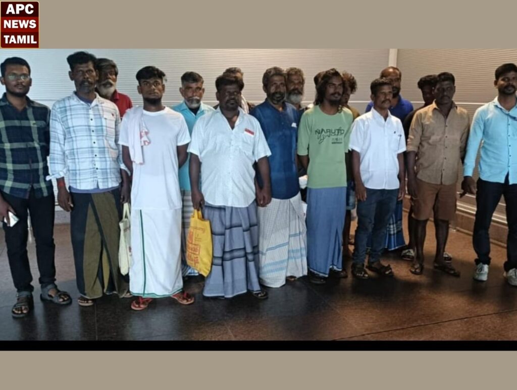 இலங்கை சிறையில் இருந்து ராமேஸ்வரம் மீனவர்கள் 15 பேர் விடுதலை...