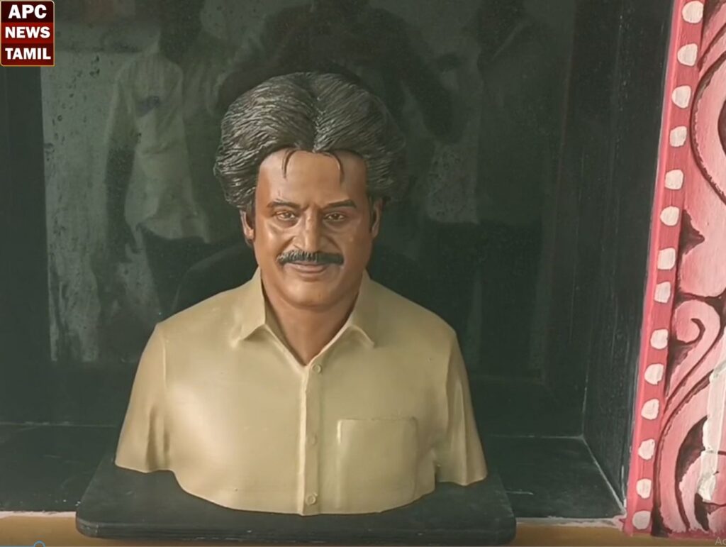 ரஜினிக்கு கோயில் கட்டிய ரசிகா்…35 வருட கனவு நிறைவேறியதாக பேட்டி…