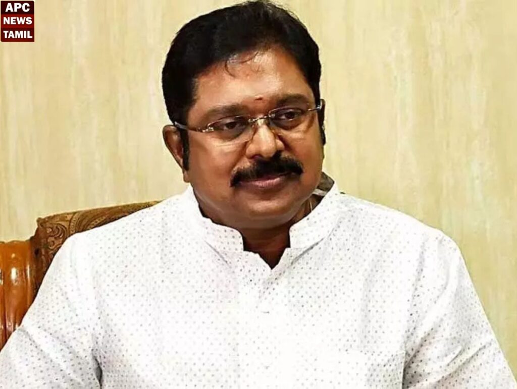 பணி நியமன ஆணை வழங்குவதில் முறைகேடு உரிய விசாரணை மேற்கொள்ள டி.டி.வி தினகரன் வலியுறுத்தல்…