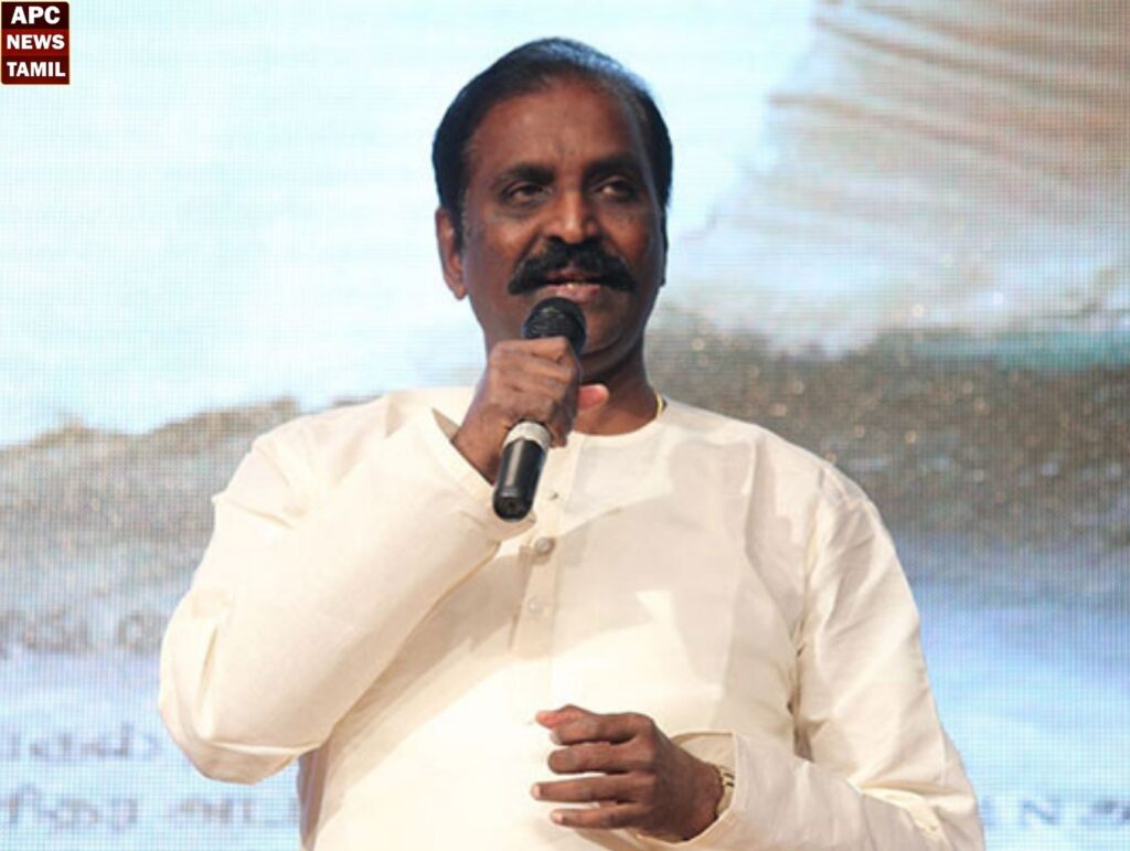 உலக மாந்தர் ஆக உயர தமிழனுக்கு அறிவியல் தமிழ் தேவை - வைரமுத்து
