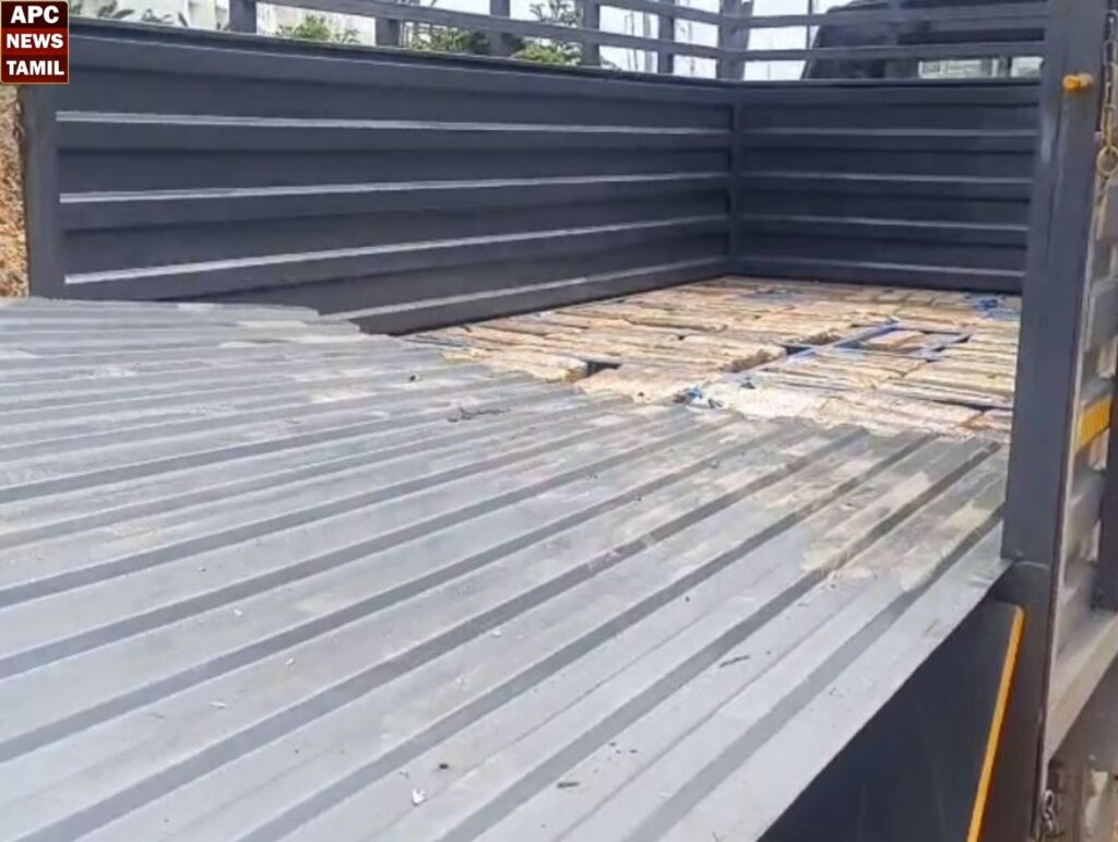 2 கோடி ரூபாய் மதிப்பிலான 320 கிலோ கஞ்சா பறிமுதல்!! மடக்கி பிடித்த போலீஸ்…