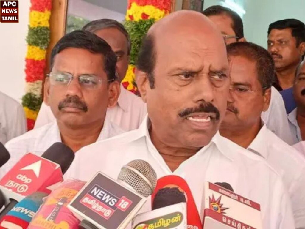 ஏறி வந்த ஏணியை எட்டி உதைத்தவர் எடப்பாடி பழனிச்சாமி - எ.வ.வேலு காட்டம்