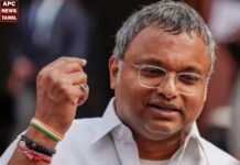 எடப்பாடி கட்சி நிர்வாகிகளை வைத்து கொடி பிடிக்க வைத்தாரே AI வைத்து செய்யவில்லையே அதுவரைக்கும் சந்தோசம் - கார்த்திக் சிதம்பரம் எம்.பி