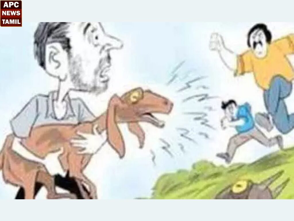 நாயால் சிக்கிய திருடர்கள்…தர்மஅடி கொடுத்து போலீசிடம் ஒப்படைத்த பொதுமக்கள்…