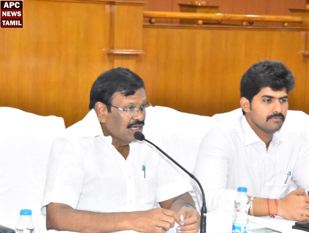 ஆவடியில் கழிவுநீர் சுத்திகரிப்பு நிலையம் இயங்கவில்லை, மோட்டார் இயந்திரங்கள் பழுது... அமைச்சர், கலெக்டர் வேதனை…