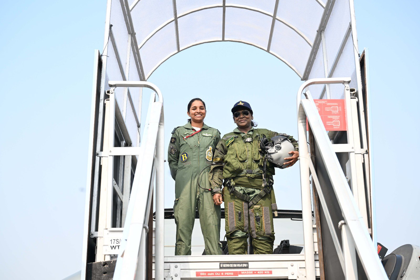 President Draupadi Murmu took a sortie in Rafale fighter aircraft