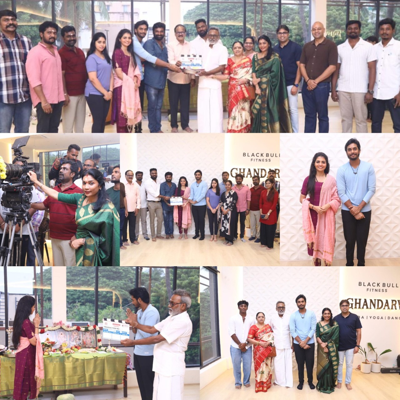 'NEEK' ஹீரோ பவிஷின் புதிய படத்தை தொடங்கி வைத்த கஸ்தூரி ராஜா!