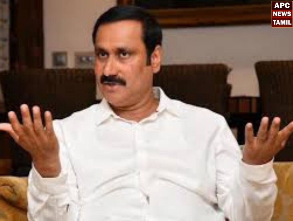 சம்பா நெற்பயிர் காப்பீட்டுக்கான காலக் கெடுவை ஒரு மாதத்திற்கு நீட்டிக்க வேண்டும் – அன்புமணி வலியுறுத்தல்