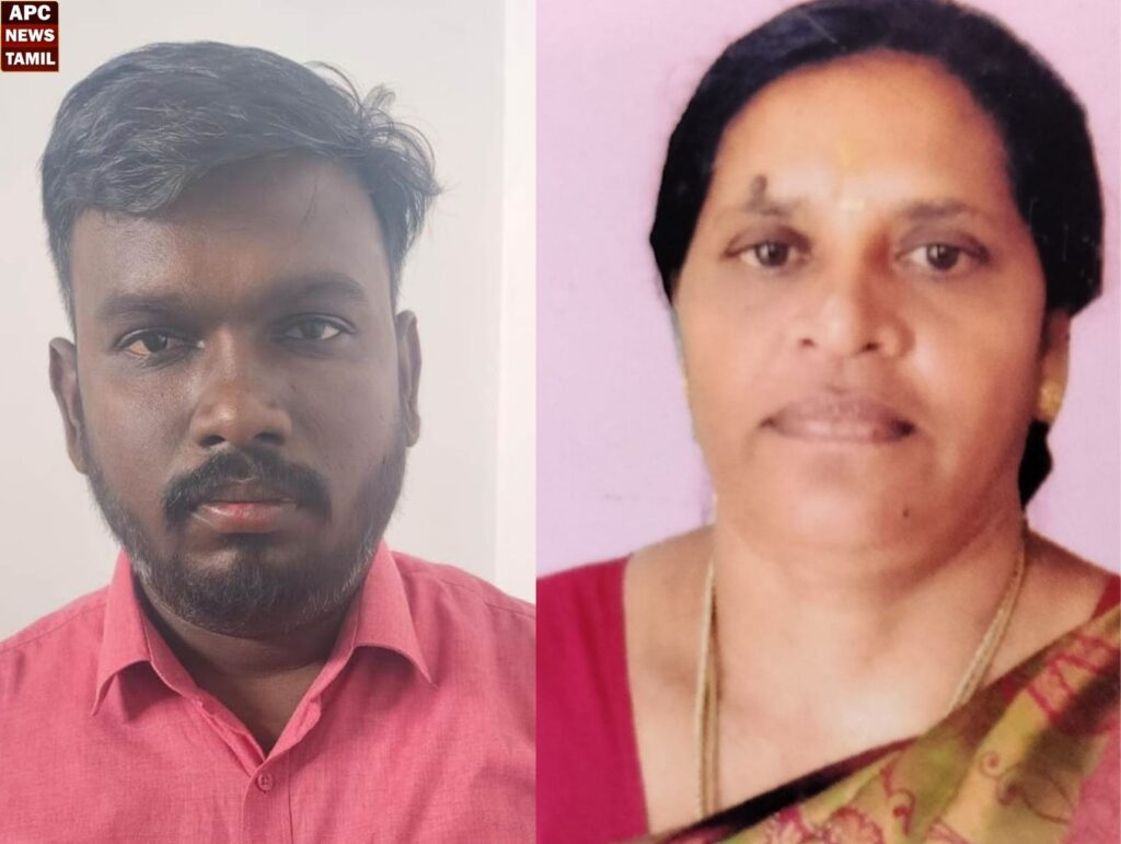 மனைவியை வெட்ட முயன்ற கணவன்!! தன்னுயிரைக் கொடுத்து மகளை காப்பாற்றிய தாய்!!