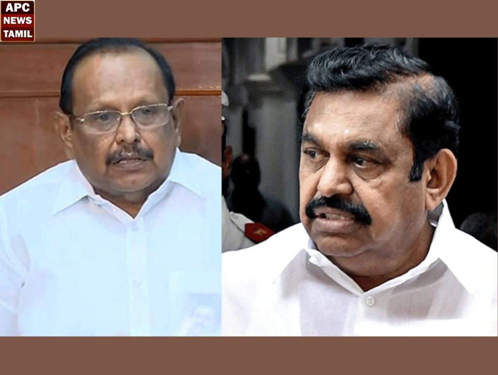 ஏசி காரிலும் ’குப்’ என்று வேர்க்கும் அளவுக்கு கர்சீப்பை பயன்படுத்தியதை பழனிசாமி மறந்துவிட்டீரா? – அமைச்சர் ரகுபதி 