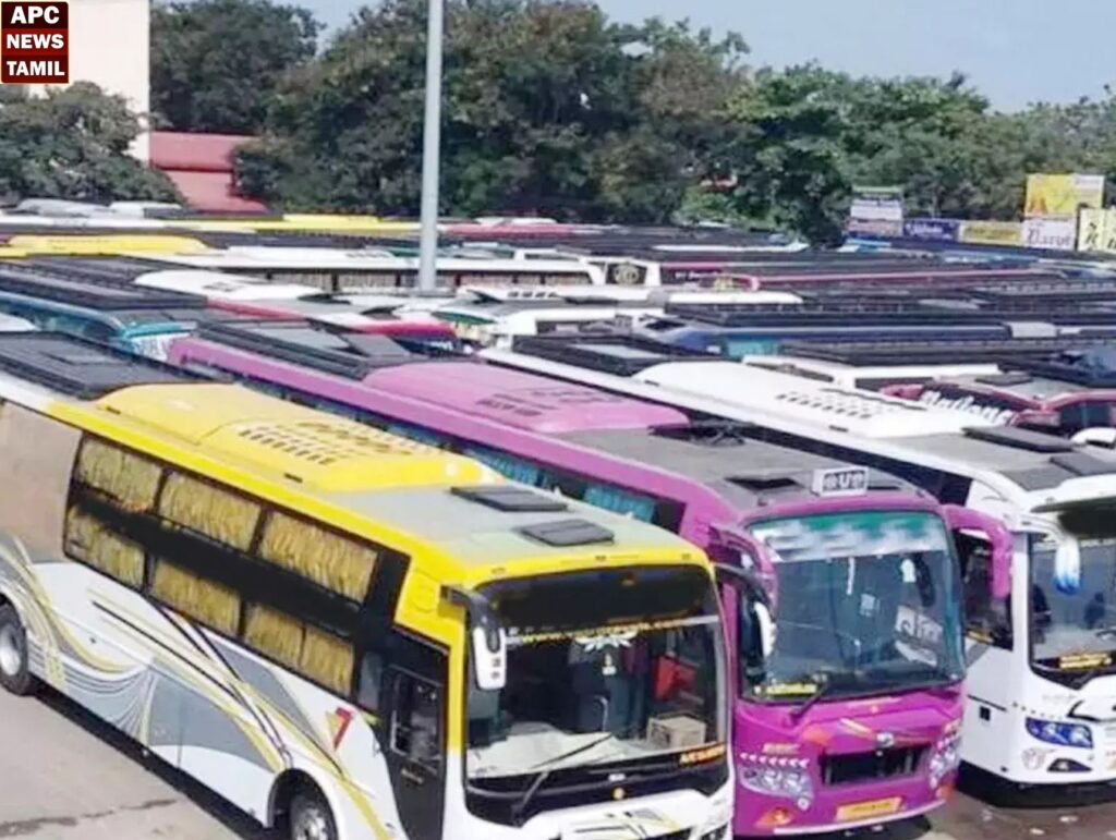வெளிமாநிலங்களுக்கு ஆம்னி பேருந்து சேவை மீண்டும் தொடக்கம்