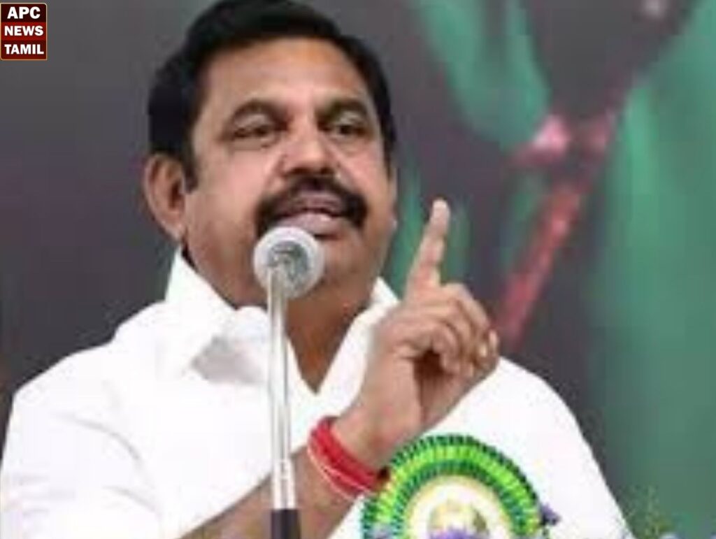 மேகதாது விவகாரம்… குடும்பத் தொழிலை காப்பாற்ற மௌனம் காத்த திமுக  - எடப்பாடி பகிரங்க குற்றச்சாட்டு