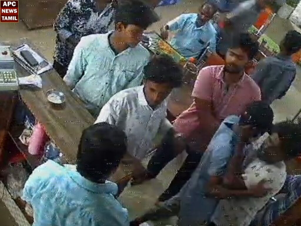 ஹோட்டல் உரிமையாளாின் மண்டையை உடைத்த ரவுடி கைது…