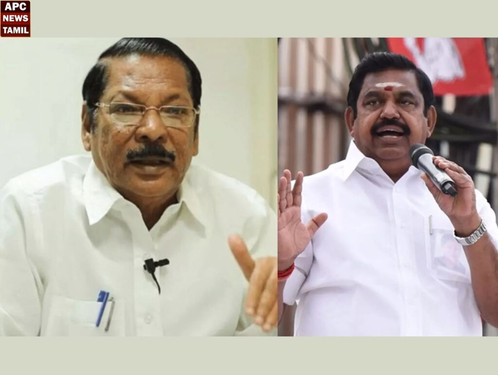 எடப்பாடி பழனிசாமி உள்ளிட்ட எதிர்க்கட்சிகளின் விஷமப்பிரச்சாரம் – ஆர்.எஸ்.பாரதி கண்டனம்