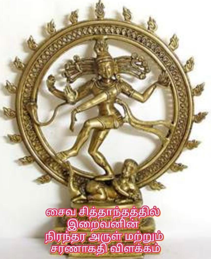 சைவ சித்தாந்தத்தில் இறைவனின் நிரந்தர அருள் மற்றும் சரணாகதி விளக்கம்