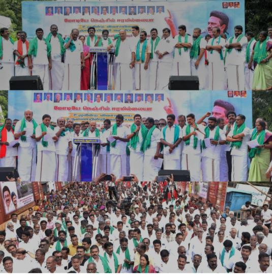 பச்சைத்துண்டு போட்ட பச்சைத் துரோகி": ஈ.பி.எஸ்.ஸை சாடும் முதல்வர் ஸ்டாலின்!