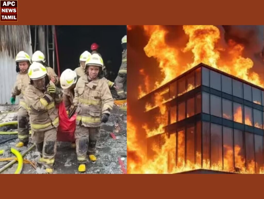 இந்தோனேசியாவில் பயங்கர தீ விபத்து… 20 பேர் பலி!!