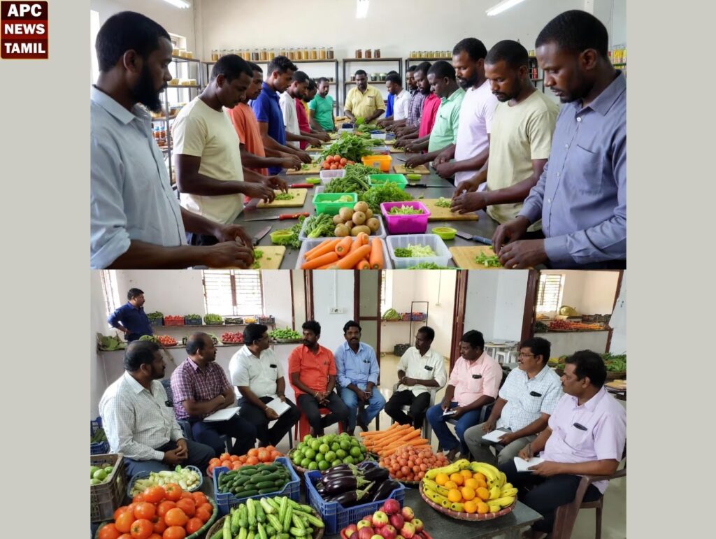 கெட்டுப்போகும் காய்கறி, பழங்களை கோடிகளாக மாற்றும் வித்தை!இலவச பயிற்சி…முதலில் வருபவர்கே முன்னுரிமை…