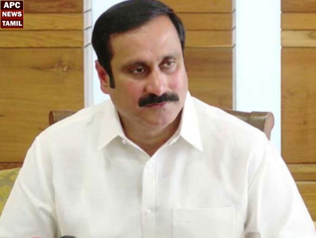 சாதி வாரி கணக்கெடுப்பு தமிழ்நாட்டின் சமூக நீதி மற்றும் வளர்ச்சிக்கான பிரச்சனை - அன்புமணி ராமதாஸ்