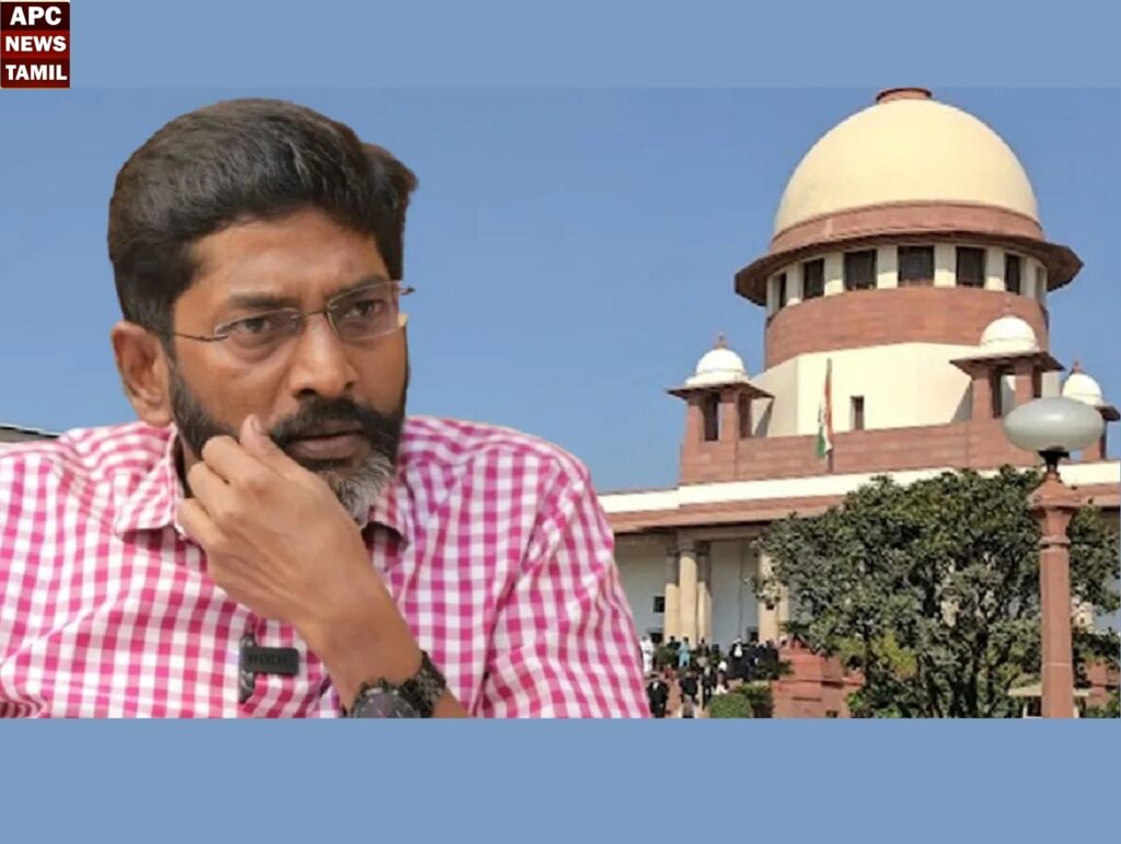 சவுக்கு சங்கர் வழக்கு…சென்னை உயர்நீதிமன்ற உத்தரவுக்கு உச்சநீதிமன்றம் இடைக்கால தடை