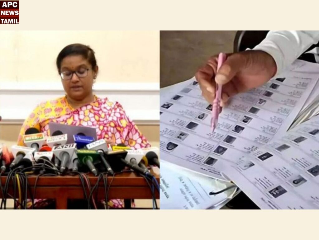 SIR படிவத்தை சரியாக பூர்த்தி செய்யாத 10 லட்சம் வாக்காளர்கள்… தேர்தல் ஆணையம் நோட்டீஸ்…