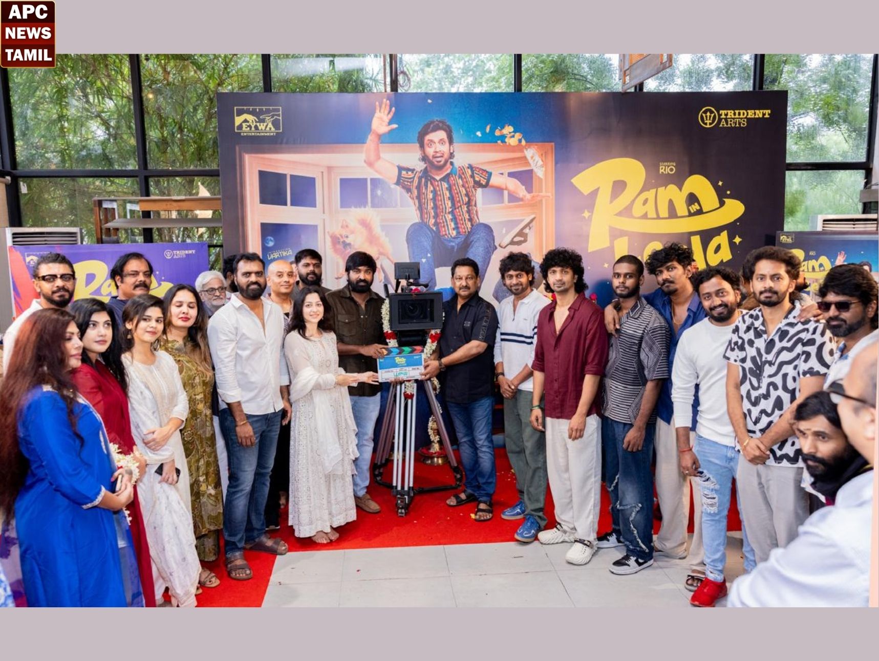 ரியோவின் அடுத்த அதிரடி” ராம் in லீலா” படப்பிடிப்பு பூஜையுடன் தொடக்கம்!