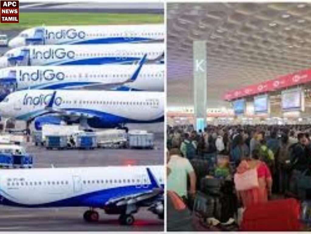 இண்டிகோ விமானங்கள் ரத்து …பலமடங்கு உயர்ந்த கட்டணத்தால் பயணிகள் அவதி…
