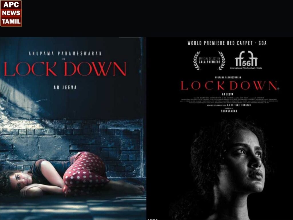 லாக் டவுன்” படம் டிசம்பர் 12 வெளியீடு – படக்குழு அதிகாரப்பூர்வ அறிவிப்பு!