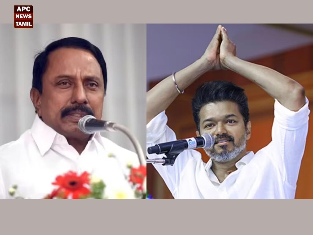 நாளை தமிழ்நாட்டை ஆளப்போவது விஜய்தான் – செங்கோட்டையன்