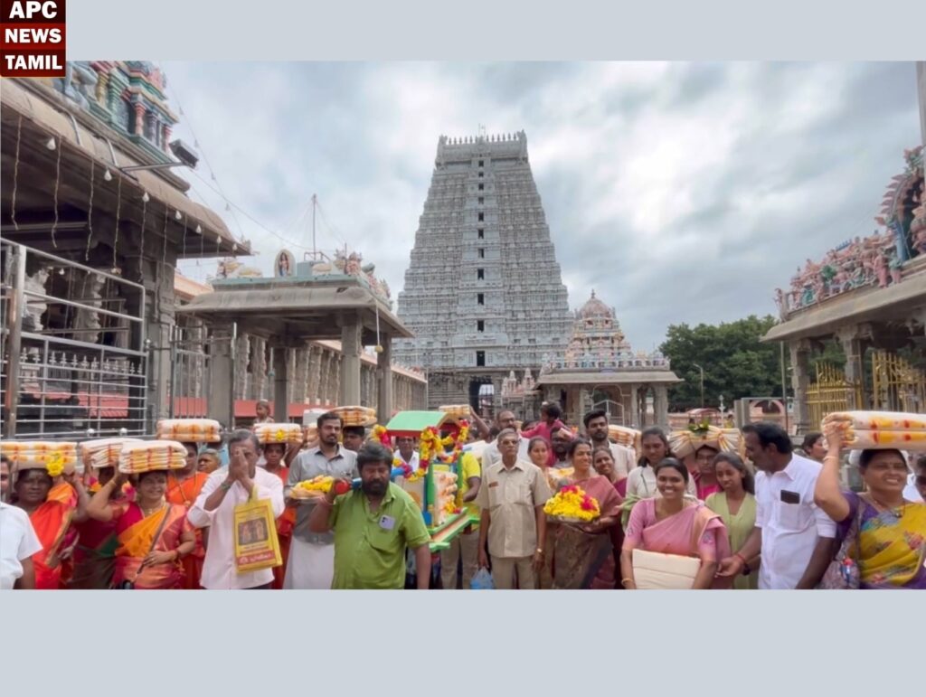 கார்த்திகை தீபம்: மகா தீபத்திற்கு பயன்படுத்தும் 1000 மீட்டர் காடாத்துணிக்கு சிறப்பு பூஜை…ஆன்மீகம்