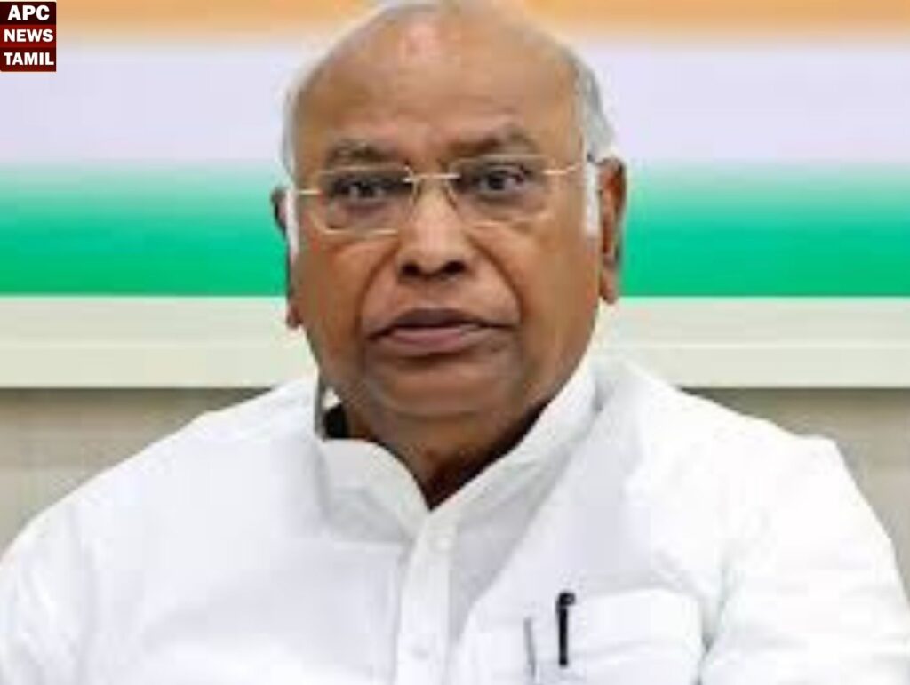 "வாக்குத் திருட்டு" போன்ற பிரச்சனைகளுக்கு நாடாளுமன்றத்தில் முன்னுரிமை அளிக்க வேண்டும் - மல்லிகார்ஜுன கார்கே