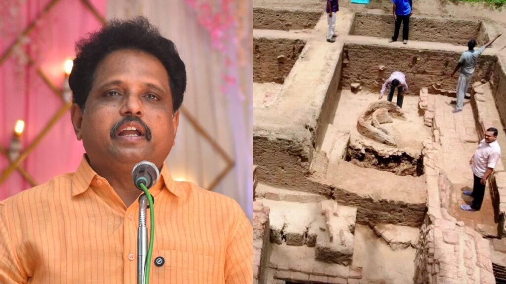 ”கீழடி நாகரிகத்தின் உண்மை வரலாற்றை மாற்றவோ மறைக்கவோ முடியாது” – சு.வெங்கடேசன்