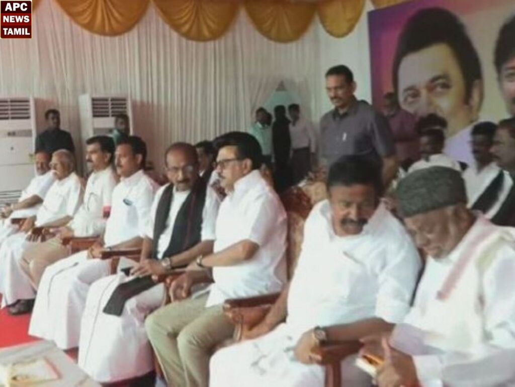 வைகோவின் நெஞ்சுரத்தைப் பாா்க்கும் போது அவருக்கு 28 வயது போல எண்ணத் தோன்றுகிறது – முதல்வர் புகழாரம்