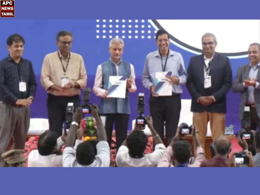 ஐஐடி குளோபல் ரிசர்ச் பவுண்டேஷனை வெளியுறவுத்துறை அமைச்சர் தொடங்கி வைத்தாா்